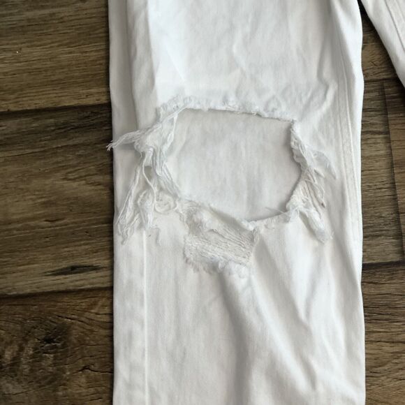 Wild Fable Women High-Rise 90s Relaxed Straight Dad Jeans Distressed 4… - Picture 5 of 13